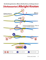 Verbesserter Albright-Knoten.
Verbesserter Albright-Knoten.